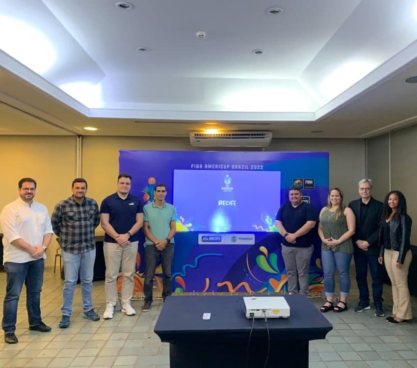 FIBA Américas e Comitê Organizador da AmeriCup fazem primeira reunião em Recife
