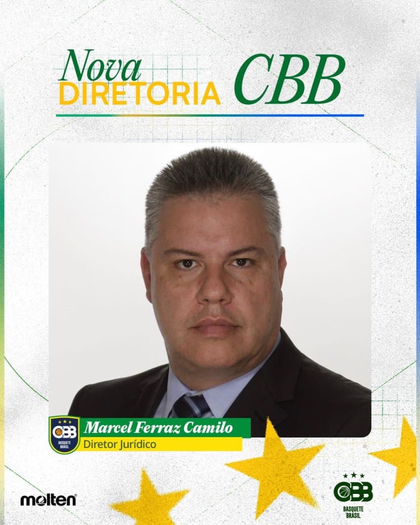 Marcel Camilo assume como Diretor Jurídico da CBB