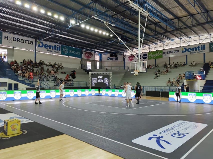 Começou a fase final do CBI 3x3 adulto em Uberlândia
