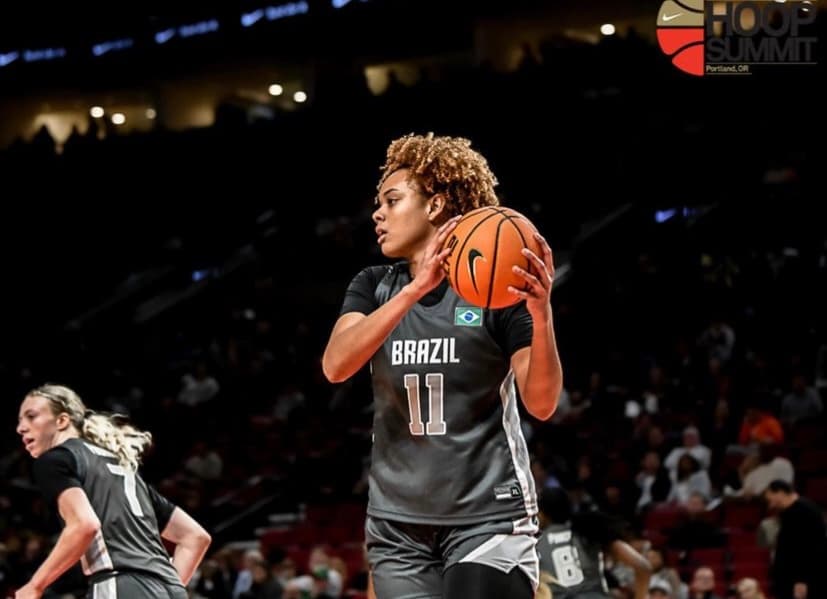 Letycia Vasconcelos realiza sonho no Nike Hoop Summit 2023