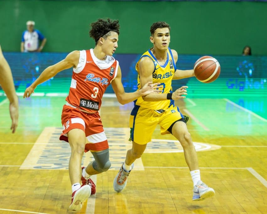Porto Rico vence o Brasil pelas quartas de final da Copa América Sub-16 masculina