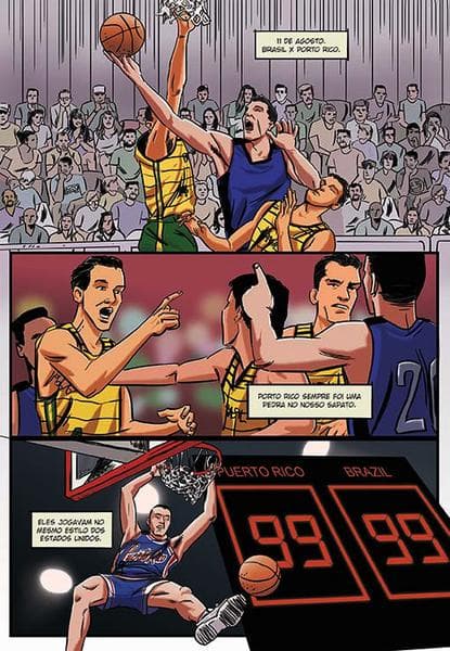 Memorabília do Esporte e Ultimato do Bacon lançam HQ Oscar e o Pan de 87
