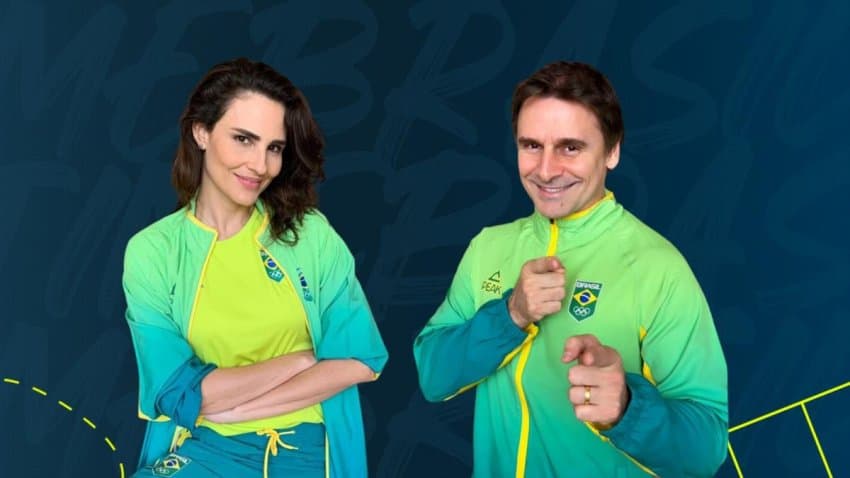 Murilo Rosa e Fernanda Tavares são os novos padrinhos do Comitê Olímpico do Brasil