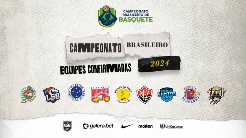 Brasileirão de basquete começa nesta sexta com todos os jogos ao vivo