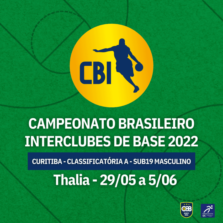 Basquete: CBIs 2022 começam com Classificatória A sub-19 masculina na Sociedade Thalia
