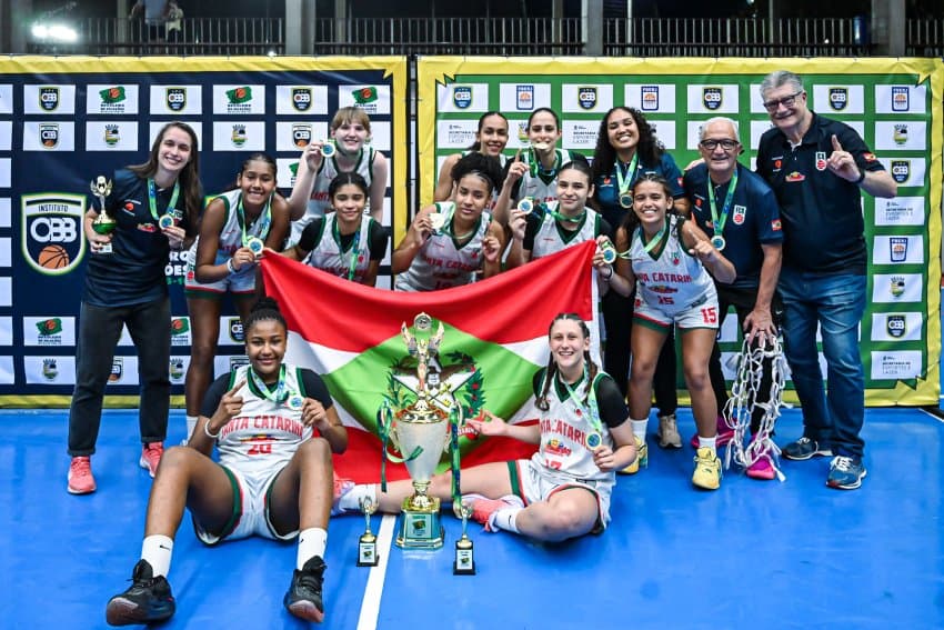 Santa Catarina e Minas Gerais vencem o Brasileiro de Seleções Estaduais Sub-16 em Nova Friburgo