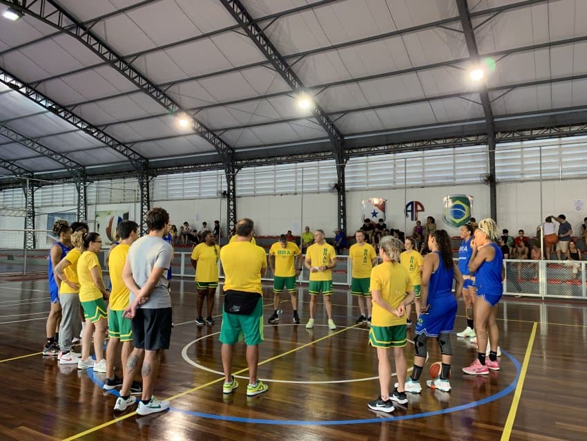 Seleção Brasileira faz o primeiro treino em Belém antes do Pré-Olímpico