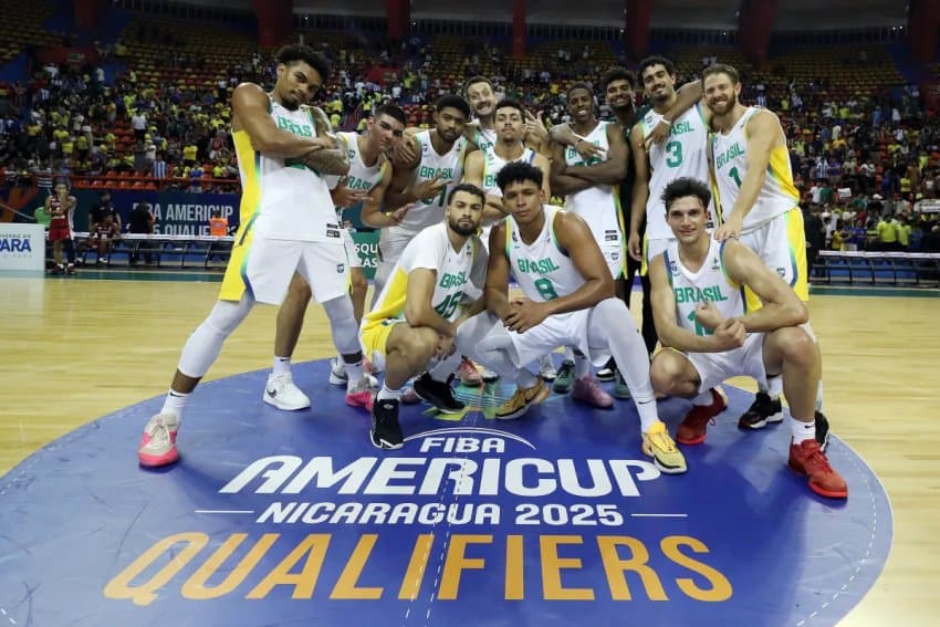 Brasil enfrenta EUA, Uruguai e Bahamas na primeira fase da AmeriCup Masculina