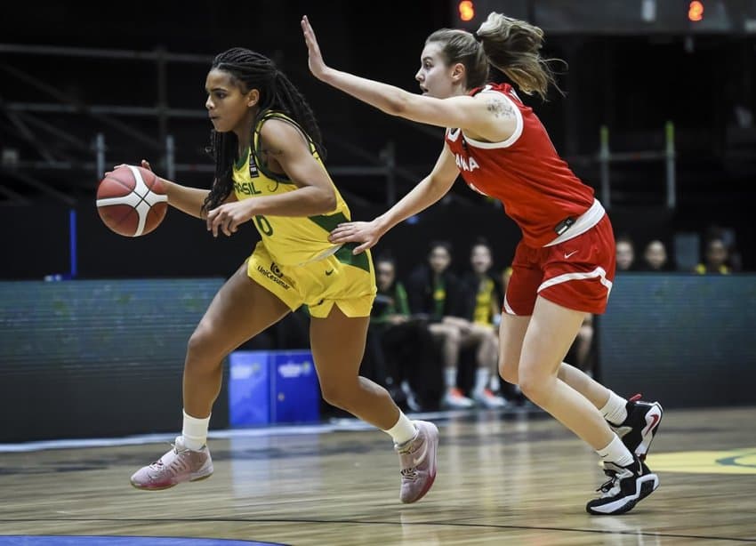 Brasil é superado pelo Canadá na segunda rodada da AmeriCup sub-18 feminina de basquete