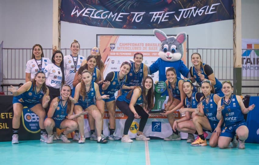 São José vence o Brasileiro Sub-15 feminino em Foz do Iguaçu