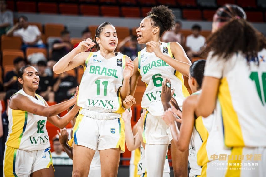 Brasil Sub-18 feminino encerra torneios na China com vitória sobre a Letônia