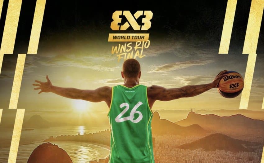 Apresentado por WNS, Rio de Janeiro receberá a Final do FIBA 3x3 World Tour 2026