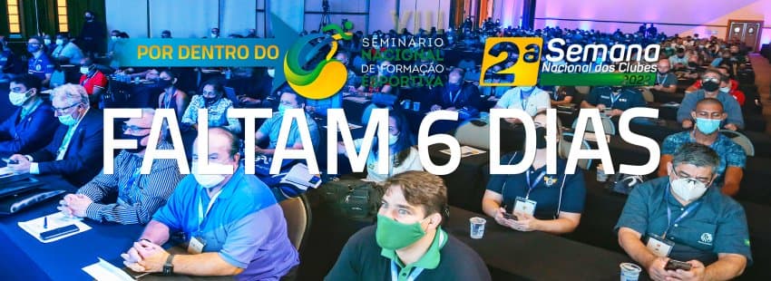 A preparação do Brasil para os Jogos Olímpicos Paris 2024 será tema de palestra no VIII Seminário Nacional de Formação Esportiva