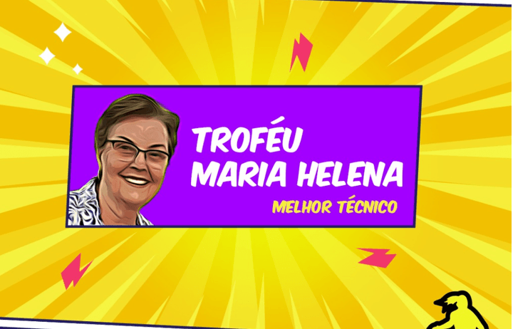 Maria Helena Cardoso é homenageada no Brasileiro Feminino com troféu de melhor técnico