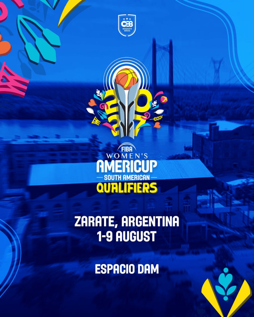 Brasil vai disputar o Qualificatório Sul-Americano da AmeriCup Feminina 2027