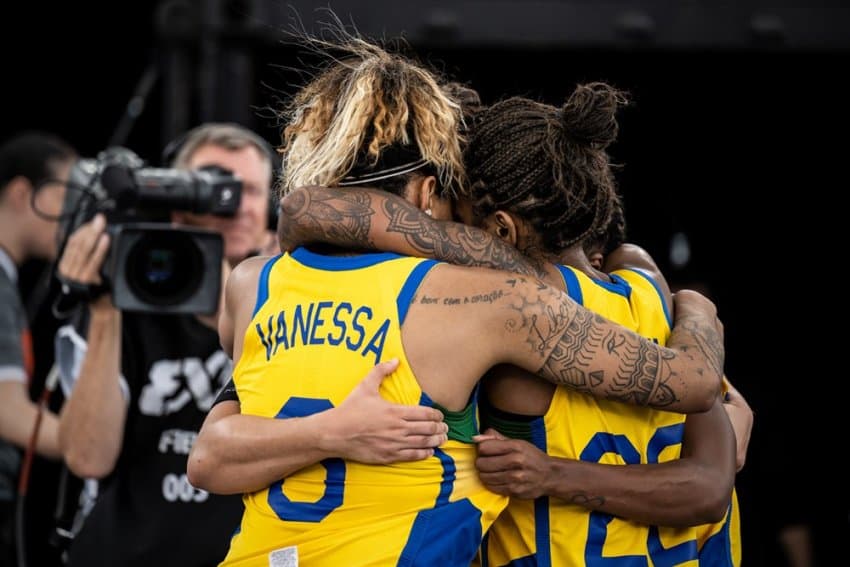 Seleção Brasileira 3x3 feminina avança ao mata-mata do Mundial da Antuérpia