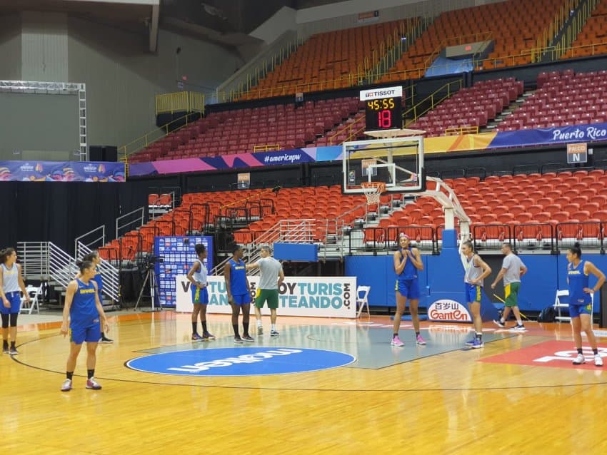 Brasil treina em San Juan visando partida decisiva nas quartas de final da Americup