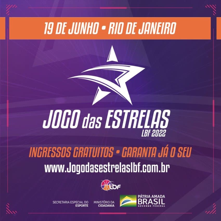 Jogo das Estrelas da LBF 2022 com ingressos disponíveis. Saiba mais!