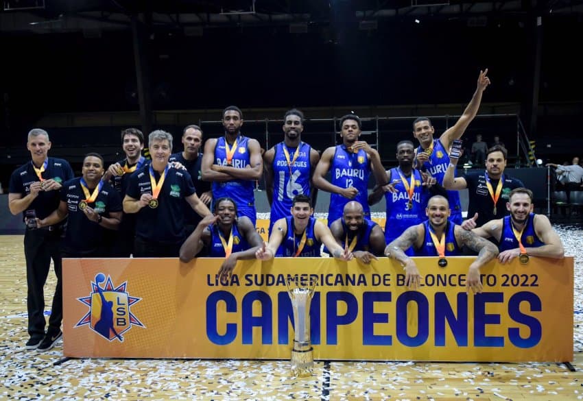 Bauru é bicampeão da Liga Sul-Americana de basquete