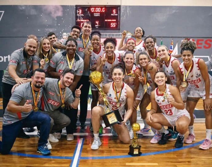 SESI/Araraquara é bicampeão do Campeonato Paulista