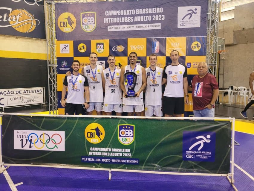 Praia Clube e Instituto Futuros Craques são os campeões do CBI 3x3 adulto