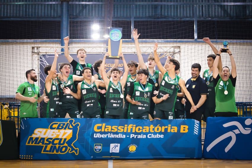 Recreio da Juventude/RS conquista título da Classificatória B do CBI Sub-17