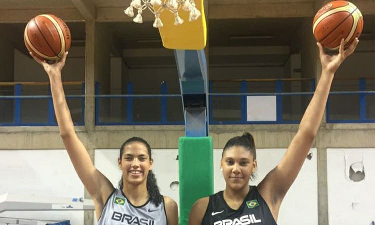 Kamilla e Stephanie querem aprender ao máximo com as jogadoras mais experientes da Seleção