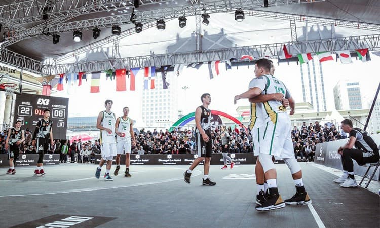 Brasil ganha uma e perde outra na primeira rodada da Copa do Mundo Sub-18 de Basquete 3x3