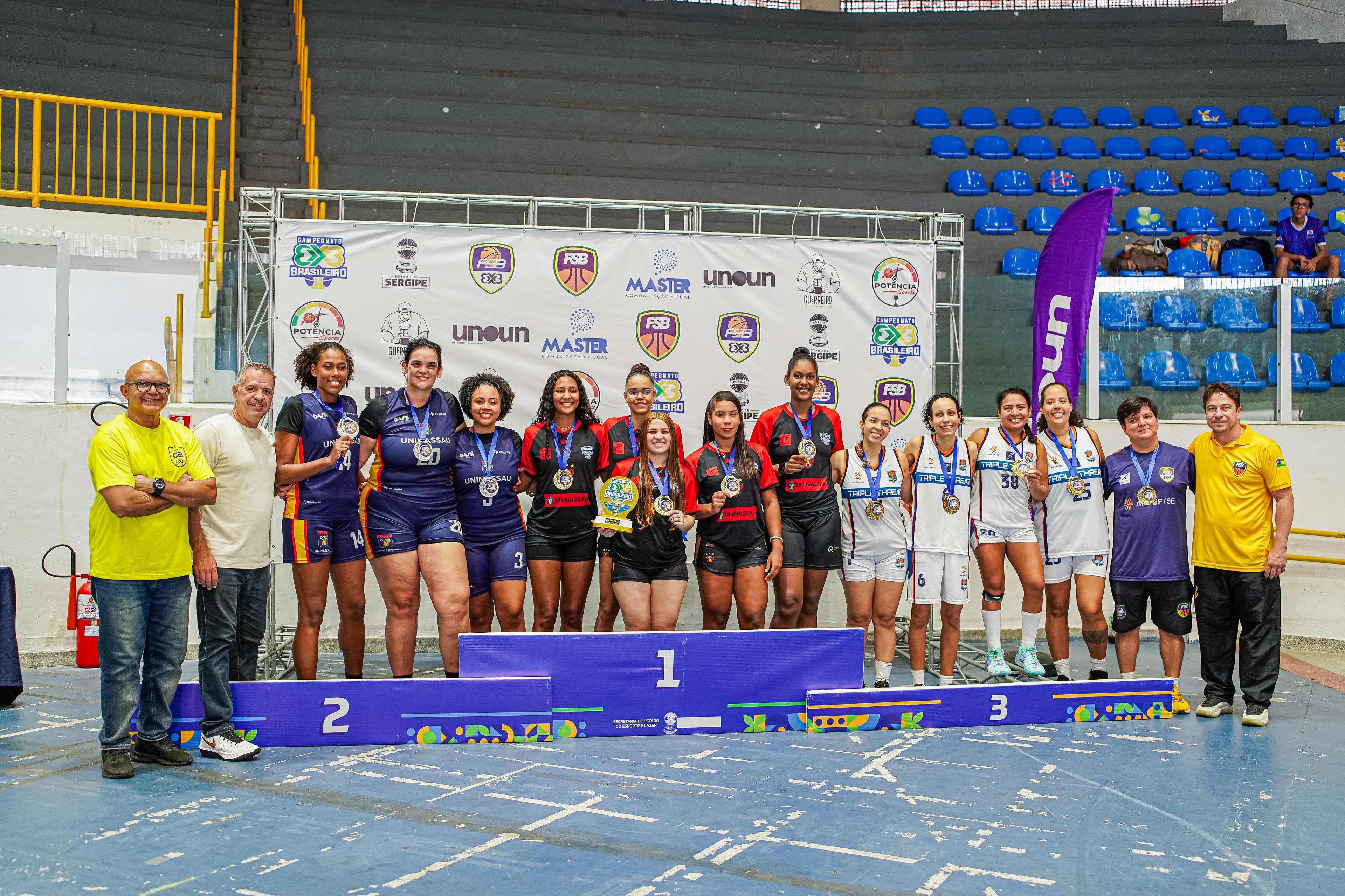 Etapa Nordeste 1 do Brasileirão 3x3 conhece os campeões em Sergipe