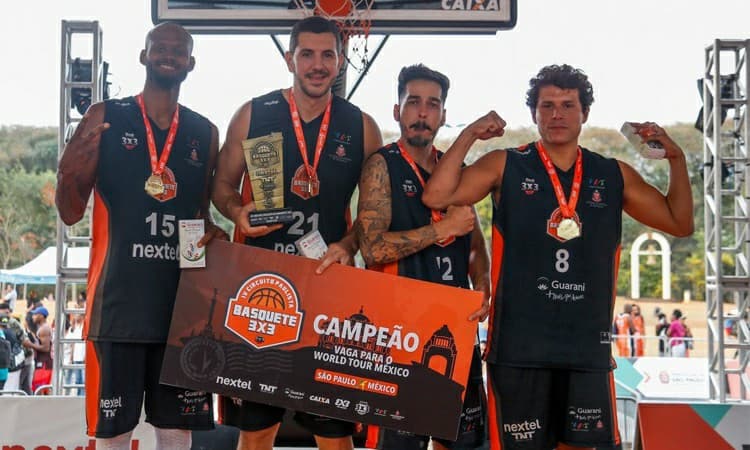 Equipe Rio de Janeiro irá representar o Brasil na etapa mexicana do FIBA 3x3 World Tour