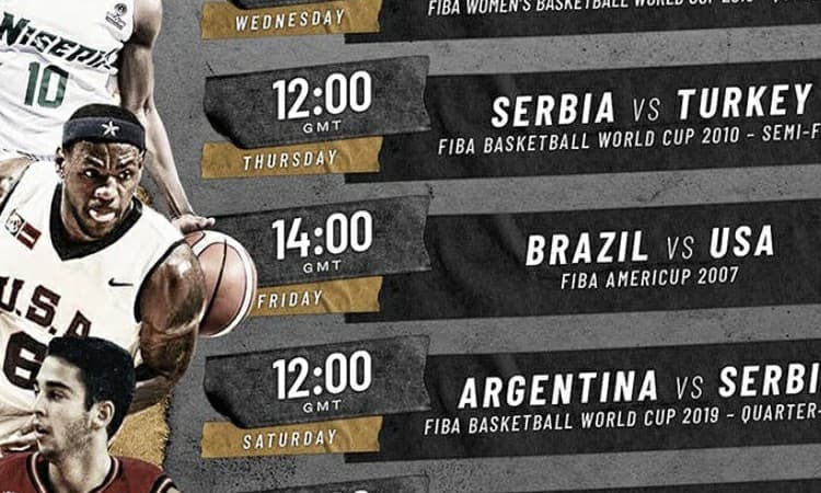 FIBA exibe Brasil x EUA pela Copa América masculina de 2007