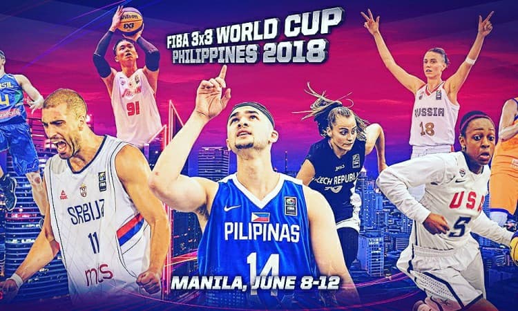 FIBA 3x3 World Cup 2018 contará com equipes de 37 países