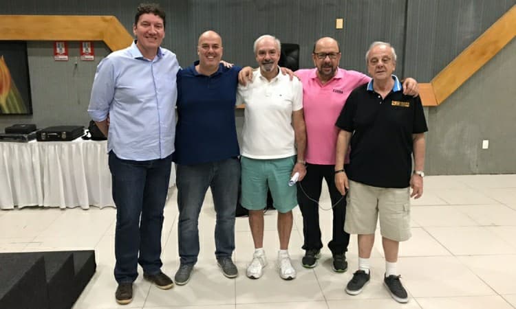Vice-Presidente da CBB prestigia abertura do 10º Pan-americano de Basquete Máster, em Natal (RN)