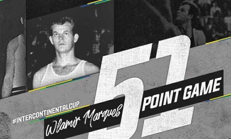 FIBA relembra atuação fantástica de Wlamir Marques em duelo histórico contra o Real Madrid