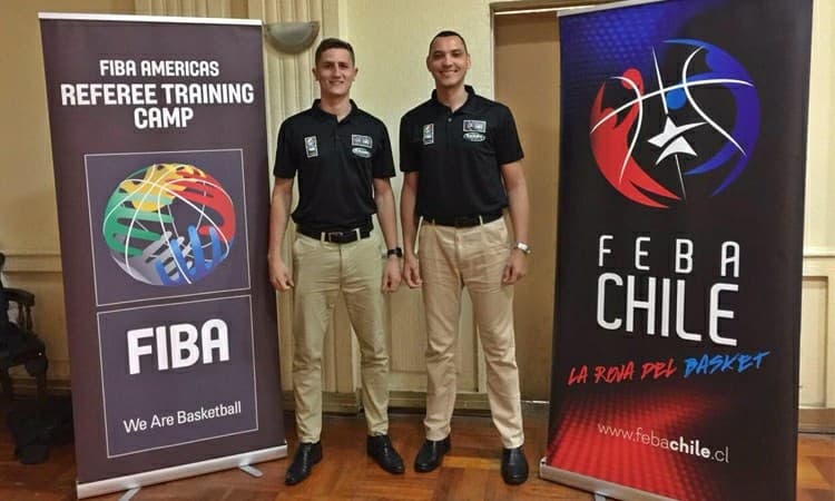 Árbitros brasileiros participam de Camp da FIBA Américas no Chile