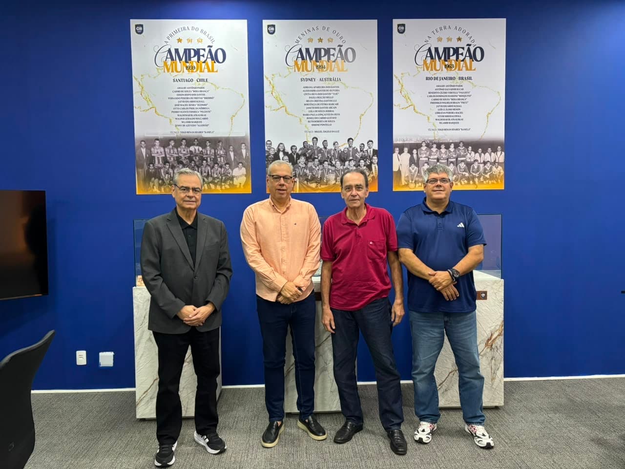 CBB recebe a visita de Fernando Lima, Diretor do histórico time de basquete do Vasco da Gama 