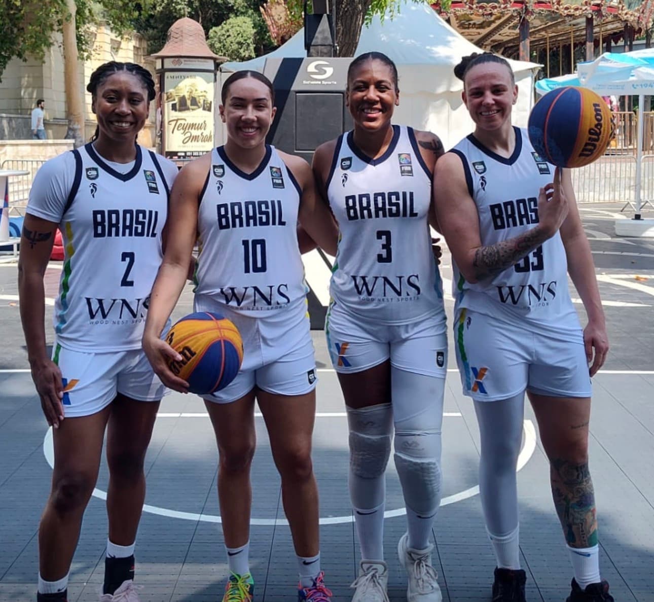 Seleção Brasileira 3x3 joga o Women’s Series em Bangkok neste fim de semana