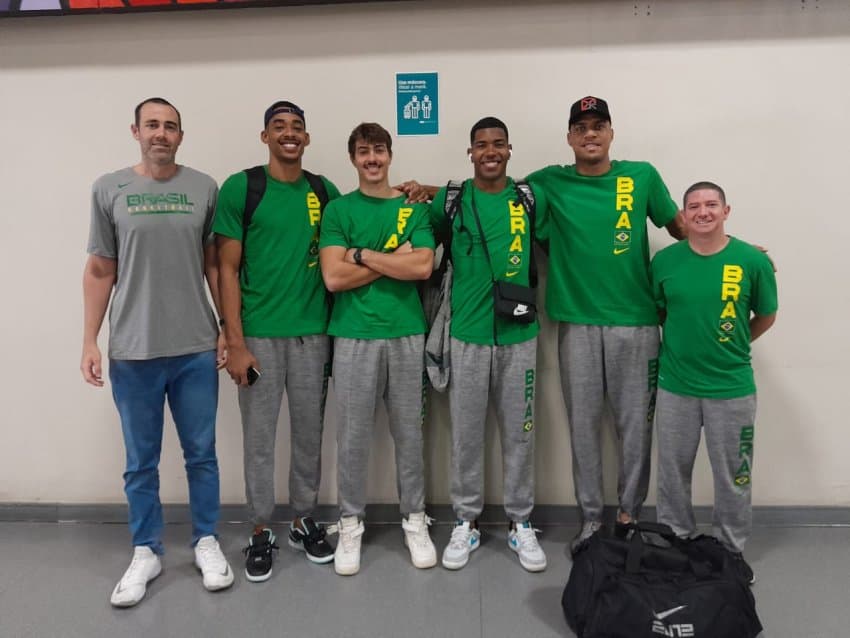 Seleção 3x3 sub-23 masculina viaja para o Mundial da Romênia