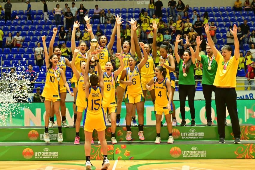 Brasil derrota a Colômbia e conquista invicto o Sul-Americano Sub-17 feminino