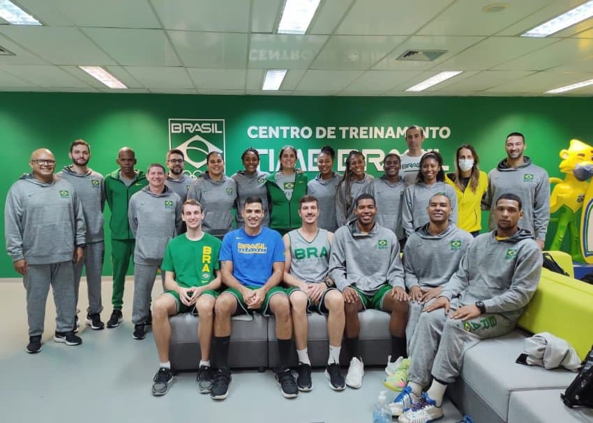 Seleções 3x3 fazem atividade no Laboratório Olímpico do Time Brasil