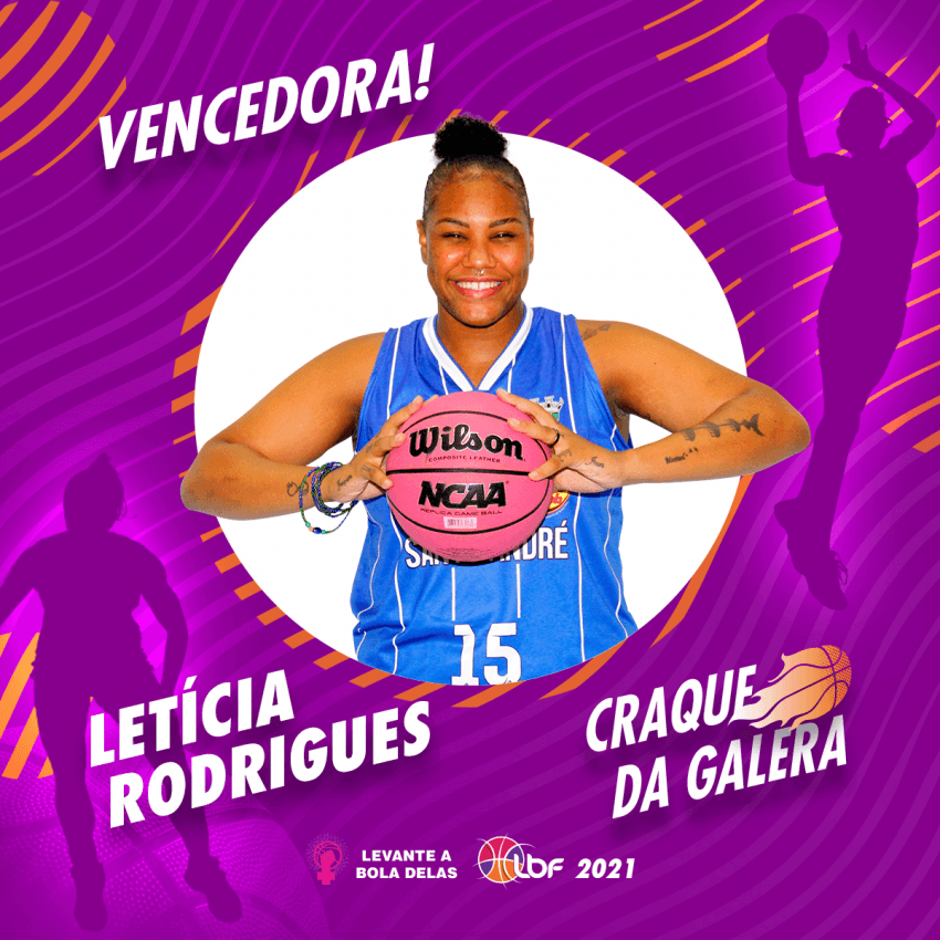 Leticia Rodrigues, do Santo André/Apaba, é a Craque da Galera LBF 2021