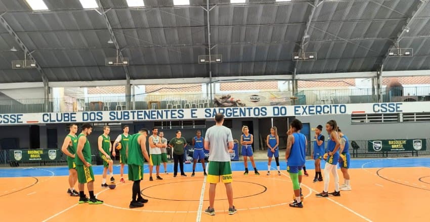 Seleções Brasileiras 3x3 fecham primeira semana de treinos para a AmeriCup