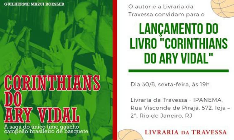 Livro conta a história do título brasileiro do ‘Corinthians do Ary Vidal’ em 1994