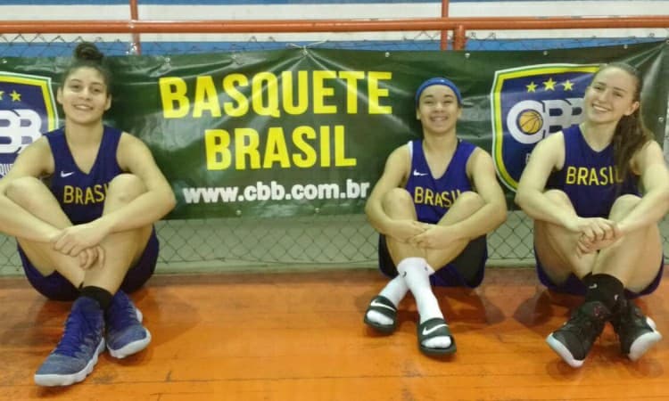 Seleção Feminina Sub-15 tem sete novatas no grupo que se prepara para o Sul-Americano