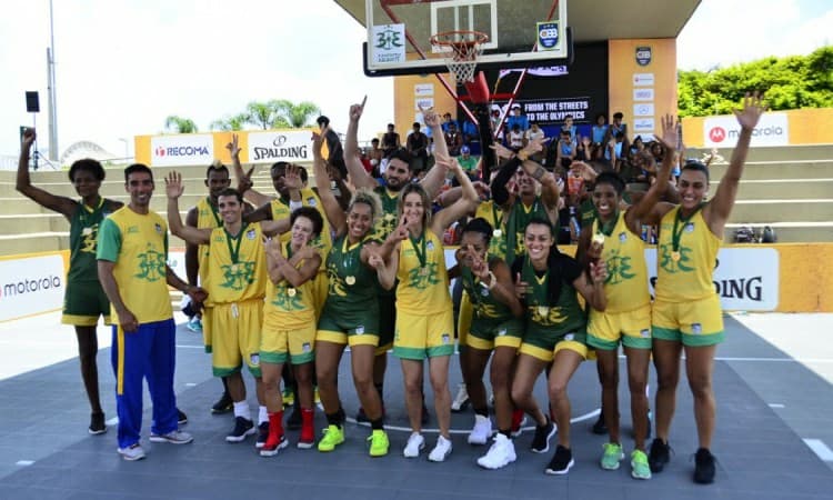 Lançamento do Projeto Brasileiro de Basquete 3x3 agitou o Parque Villa Lobos