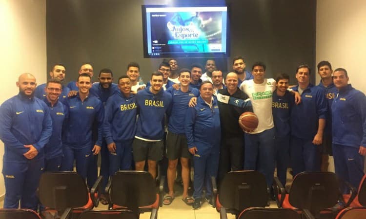 "Anjo do Esporte" André Brazolin profere palestra para jogadores da Seleção Brasileira Sub-21