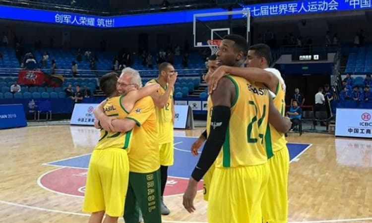 Seleção Masculina enfrenta os Estados Unidos na semifinal dos Jogos Mundiais Militares