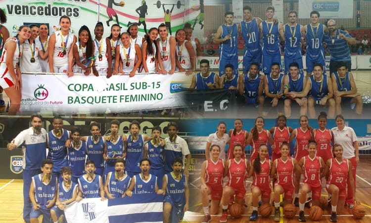 Renascimento do basquete de base: mais de mil atletas disputaram a Copa Brasil