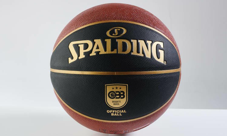 Bola de Basquete Oficial Sports Azul e Amarelo Basket Ball em