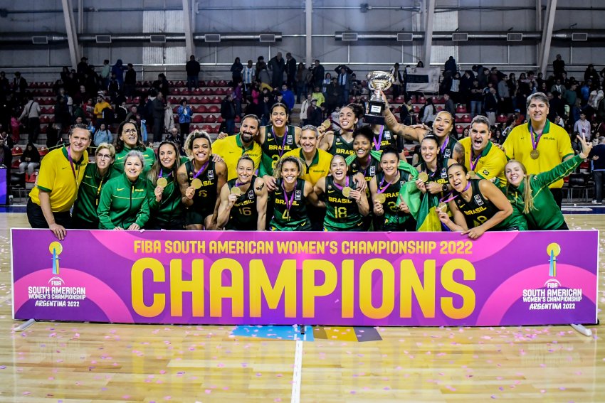 Brasil é campeão Sul-americano sem tomar pontos - Salão Oval